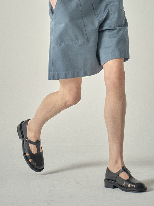 [facade pattern] Vintage Mary Jane - Black