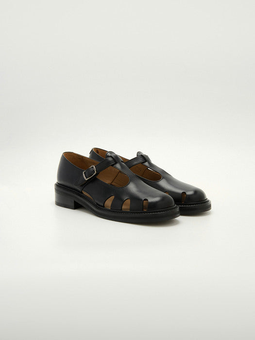 Facade Pattern Vintage Mary Jane\ black