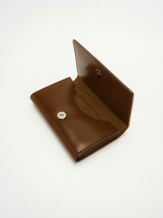 Facade Pattern Classic Card Wallet caramel