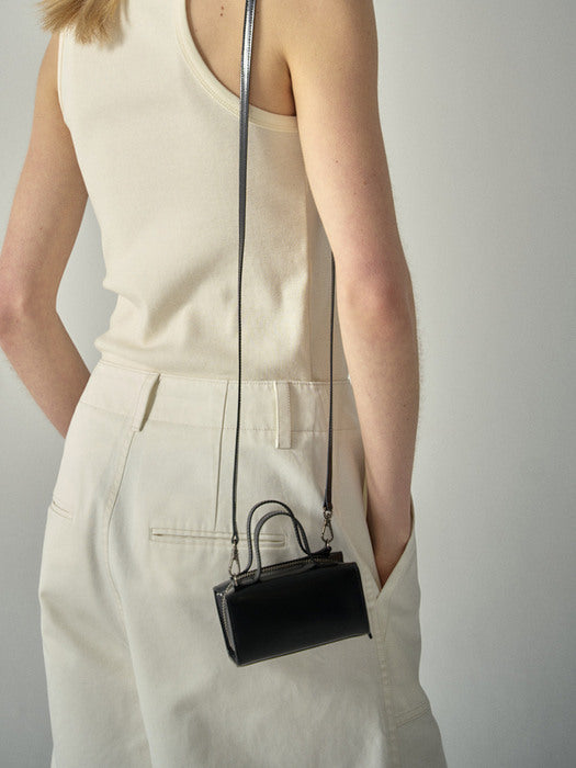 [facade pattern] Mini Pound Bag_black