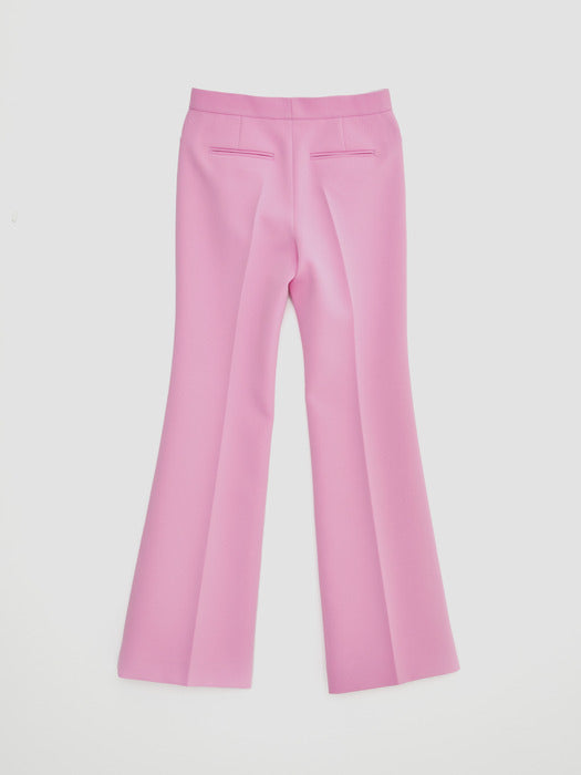 [recto] COSTA FLARED PANTS (PINK)