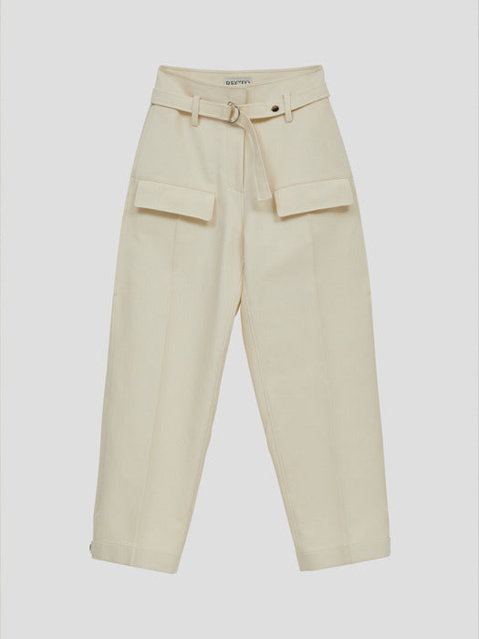 [recto] BOHEMIAN CRUISE COTTON PANTS (EGG BEIGE)