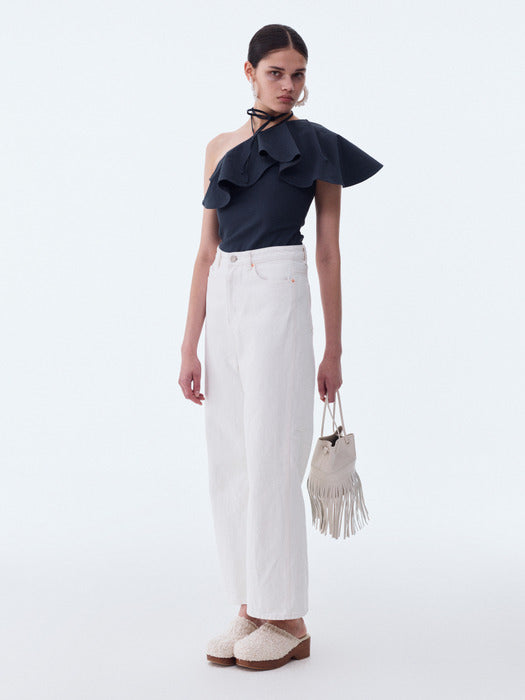 [recto] RC WIDE DENIM (OFF WHITE)