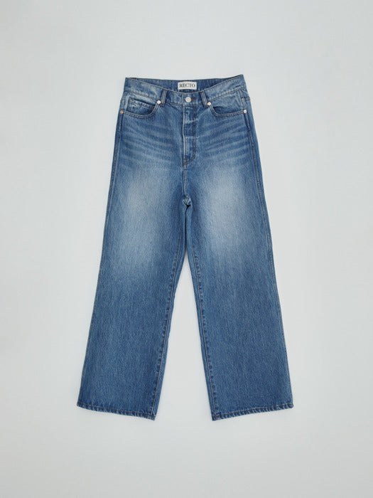[recto] RC ORGANIC WIDE DENIM (BLUE)