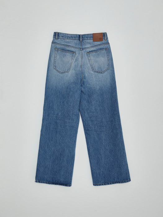 [recto] RC ORGANIC WIDE DENIM (BLUE)