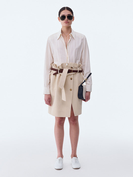 [recto] CAMPANIA CRUISE DRESS (CREAM)