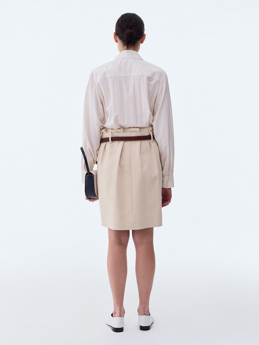 [recto] CAMPANIA CRUISE DRESS (CREAM)