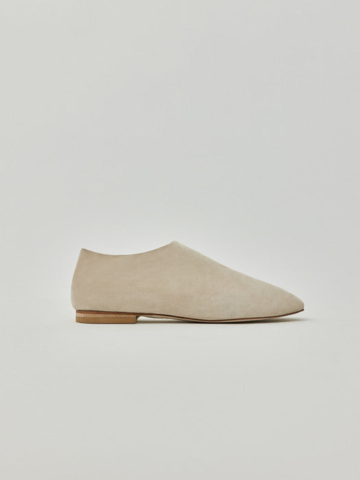 [moia] cozy flat (beige suede)