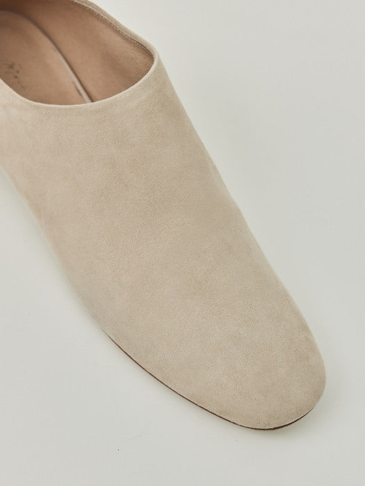[moia] cozy flat (beige suede)