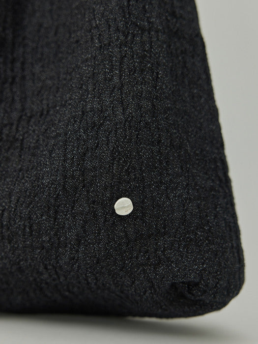 [moia] laid bag (charcoal)