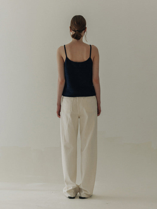 [moia] lace sleeveless (vintage blue)