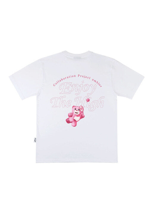 [ambler] Tennis Belly Over T-Shirts BS201 (White)