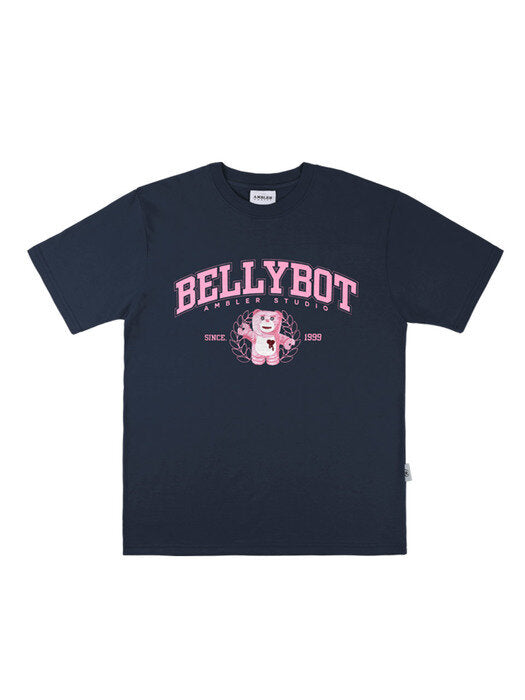 [ambler] Bellybot Over T-Shirts BS207 (Navy)