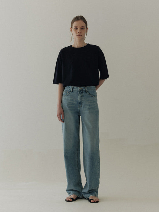 [moia] low denim (light indigo)