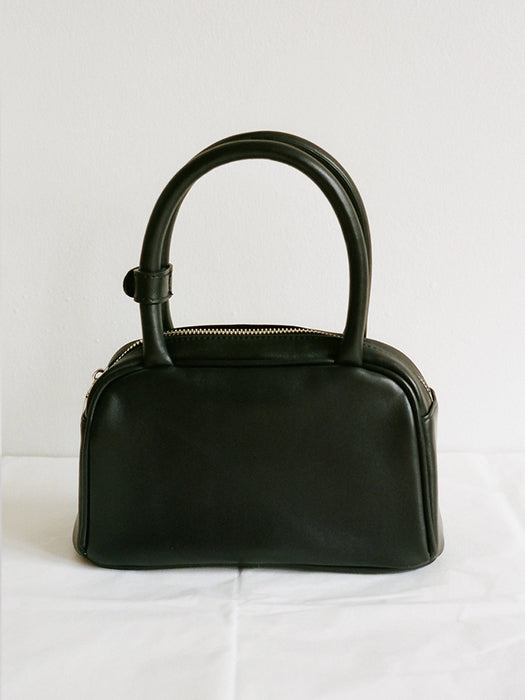 HOME OF HAI DAKOTA BAG LEATHER BLACK - View 2