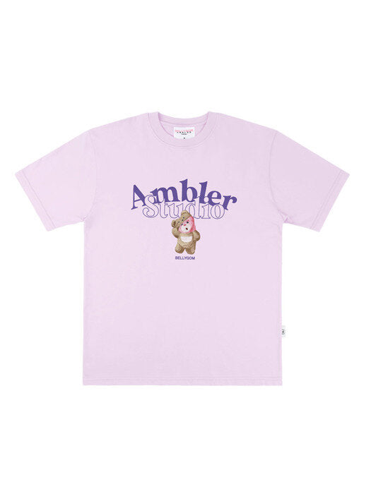 [ambler] WHU A U Over T-Shirts BS206 (Purple)