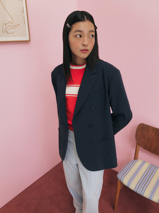 [grove] 23Ss Row Jacket