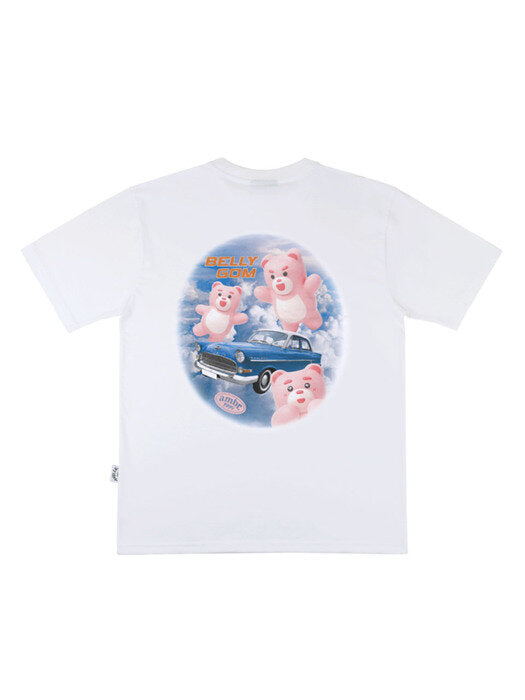 [ambler] DREAM Over T-Shirts BS208 (White)