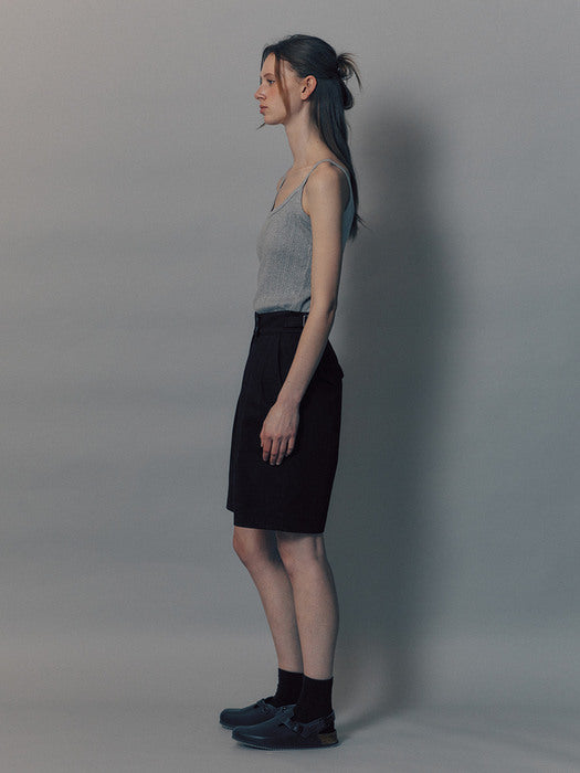 [nothing written] Lessi cotton sleeveless (Gray)