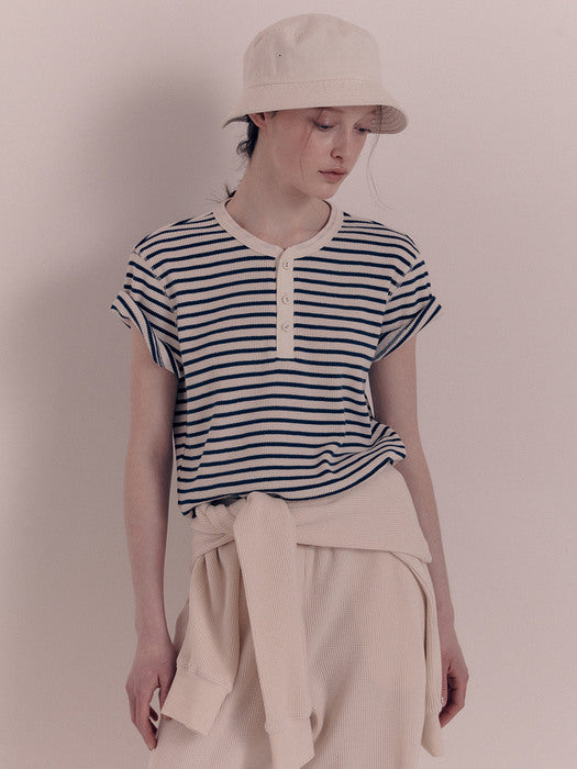 [nothing written] Penico stripe t-shirt (Ivory)