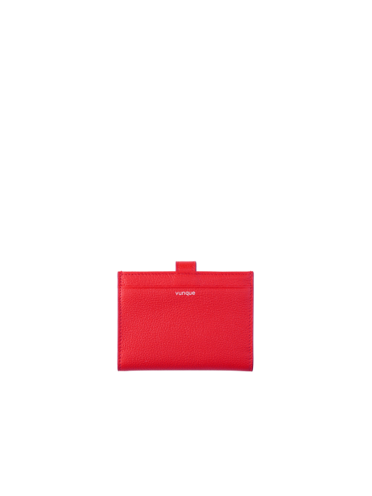 [vunque] Attention Red Magpie Card Wallet