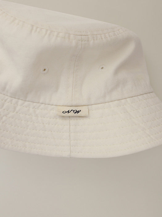 Nothing Written Traveller cotton hat (Ivory)