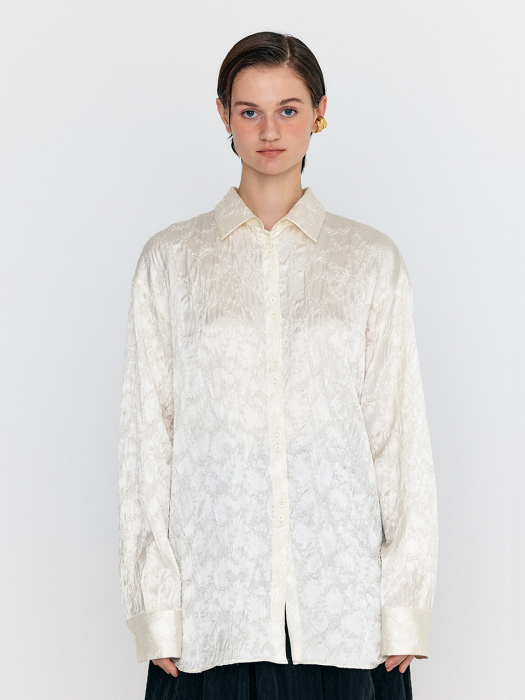 Eenk Wirina Basic Shirt - Ivory
