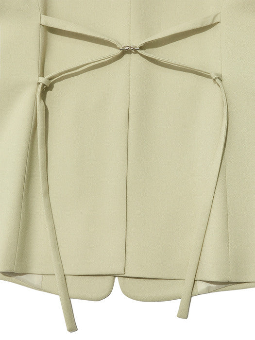 IRIS CITY BLAZER(SAGE GREEN)