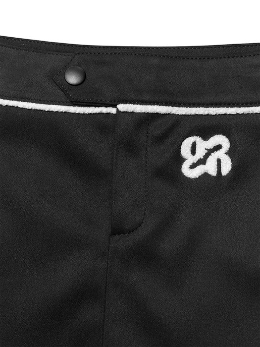 JADEN SUEDE SKIRT(BLACK)