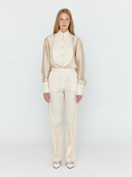 [EENK] Wilona Classic Trousers - Ivory