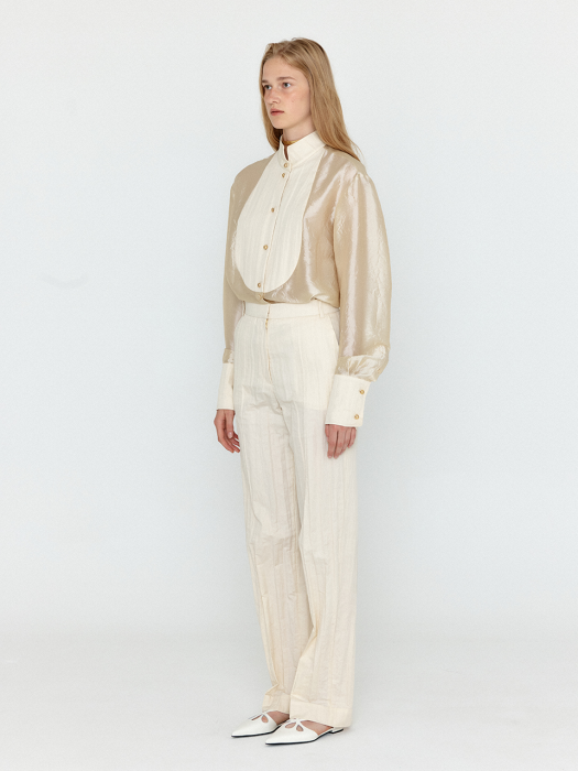 [EENK] Wilona Classic Trousers - Ivory