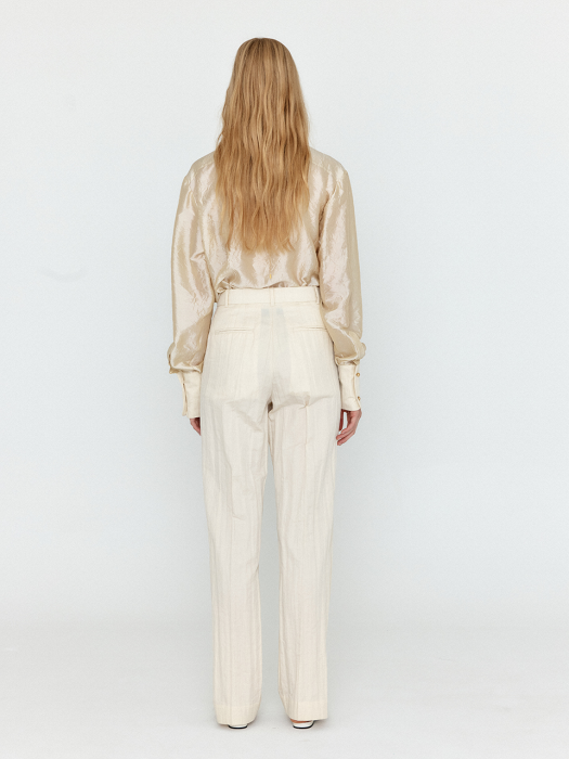 [EENK] Wilona Classic Trousers - Ivory