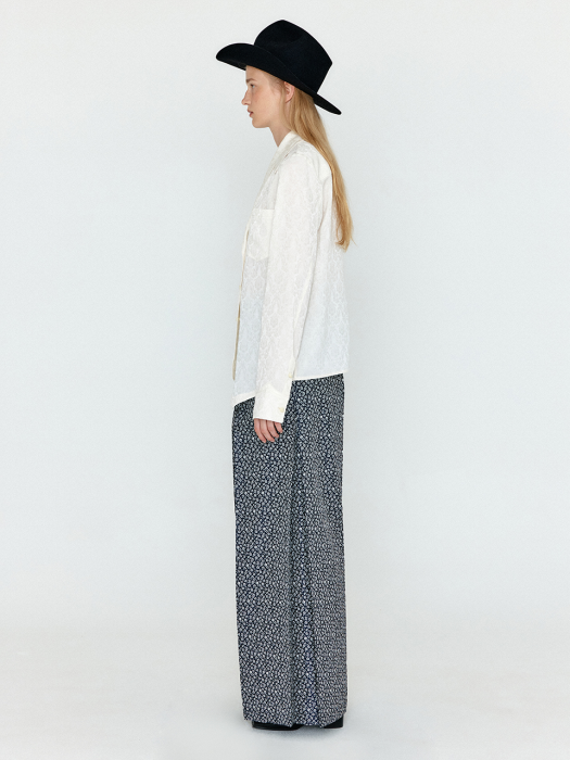 [EENK] Winslie Double Breasted Shirt - Ivory