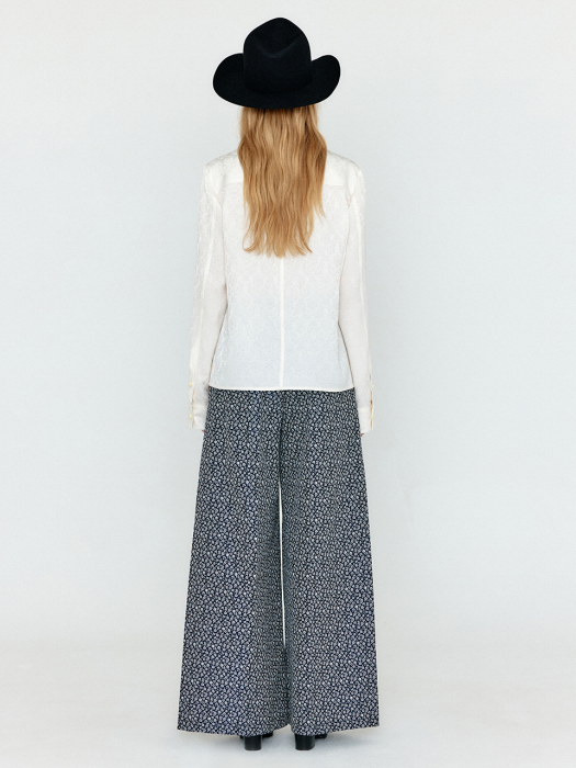 [EENK] Winslie Double Breasted Shirt - Ivory
