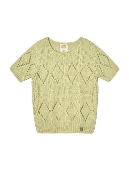 MONDY KNIT TOP(SAGE GREEN)
