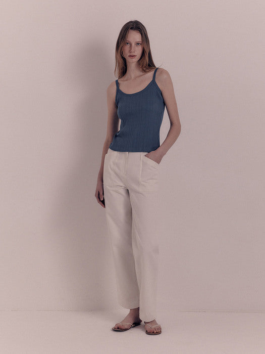 [nothing written] Bas loose trousers (Cream)