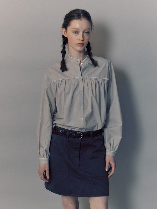 Sam mini skirt (Charcoal)