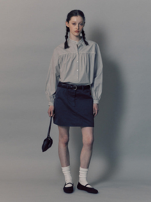 Nothing Written Sam mini skirt (Charcoal)