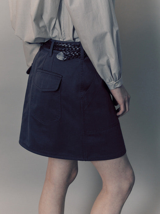 Nothing Written Sam mini skirt (Charcoal)