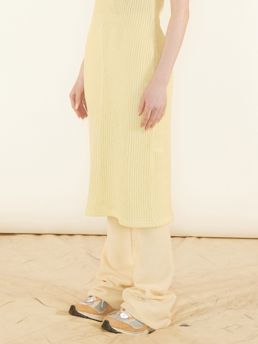 Kijun Waffle Lounge Pants Cream