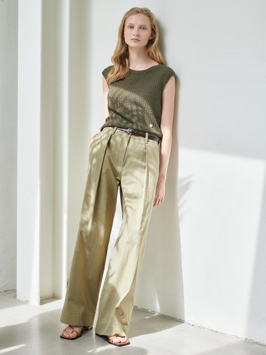 [loeuvre] Wide Stitch Pants SW3ML239-C4