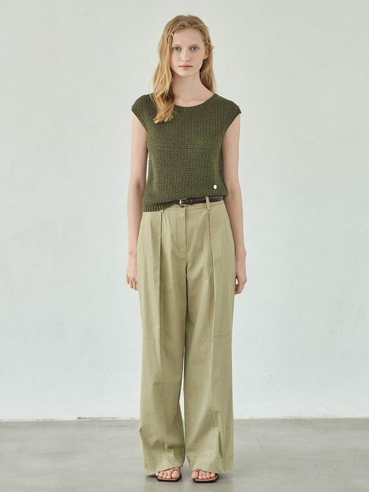 [loeuvre] Wide Stitch Pants SW3ML239-C4