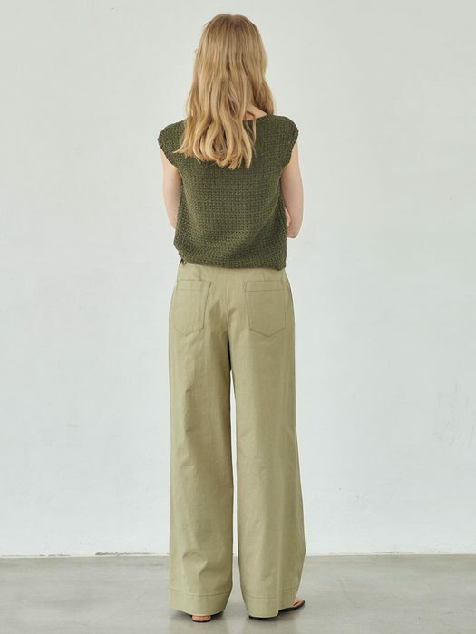[loeuvre] Wide Stitch Pants SW3ML239-C4