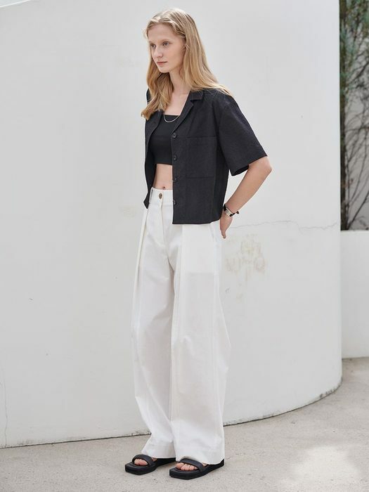 [loeuvre] Wide Stitch Pants SW3ML239-01