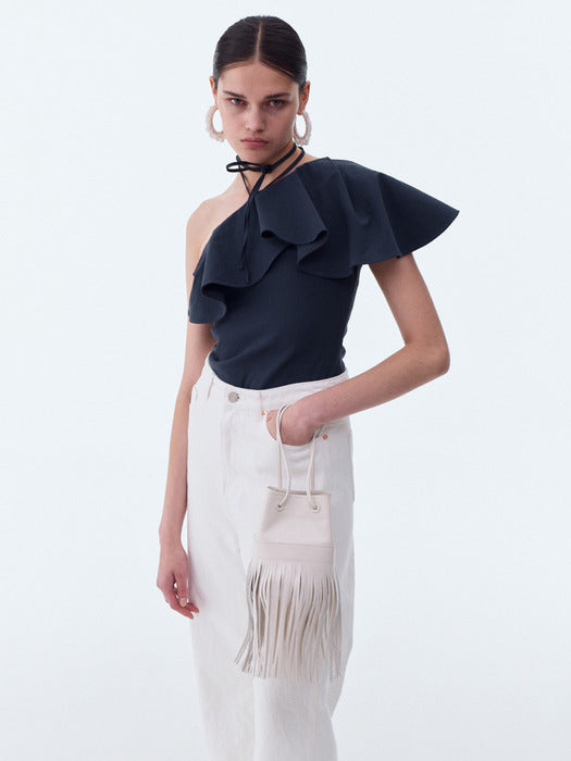 [recto] SUMMER NIGHT TOP (BLUISH CHARCOAL)