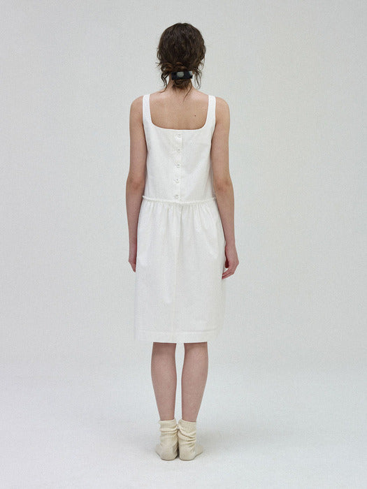 Marlin midi one-piece (White)
