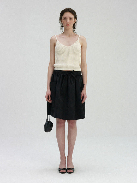 Nothing Written Casali flared skirt (Black)