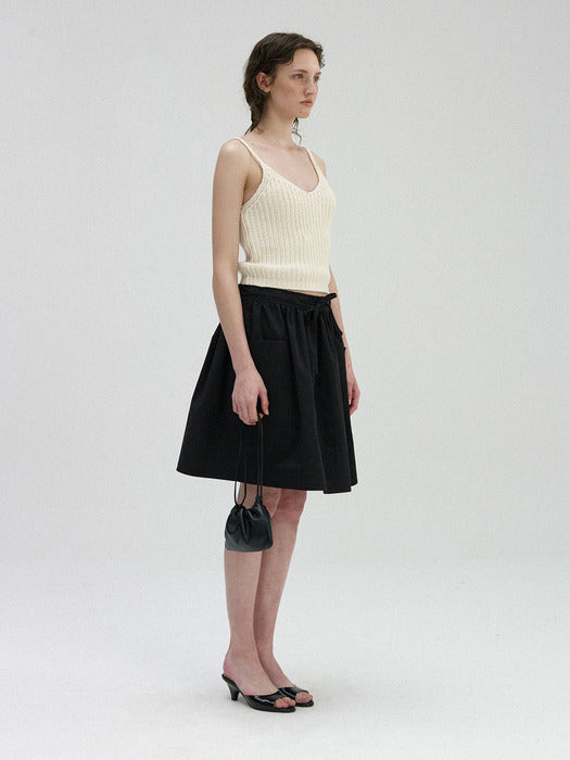 Nothing Written Casali flared skirt (Black)
