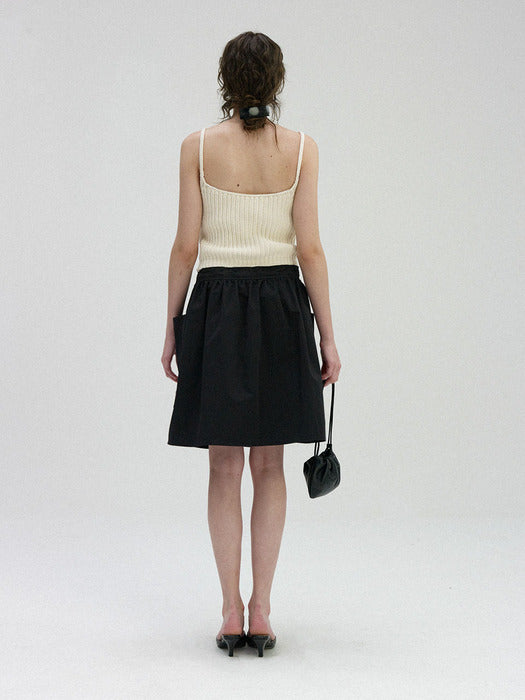 Nothing Written Casali flared skirt (Black)