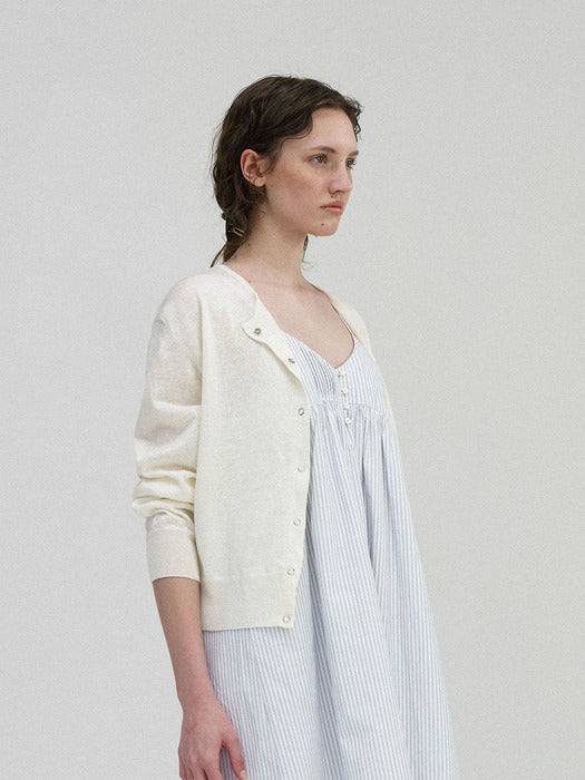 Nothing Written Panna round cardigan (Ivory)